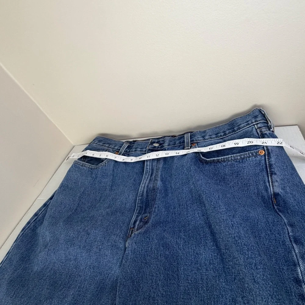Levi's 550 Men's Relaxed Fit Blue Jeans Stonewash Blue 42X30‎